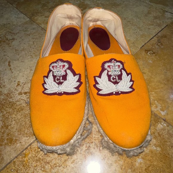 Christian Louboutin Vintage Orange Espadrilles - Used main image 8